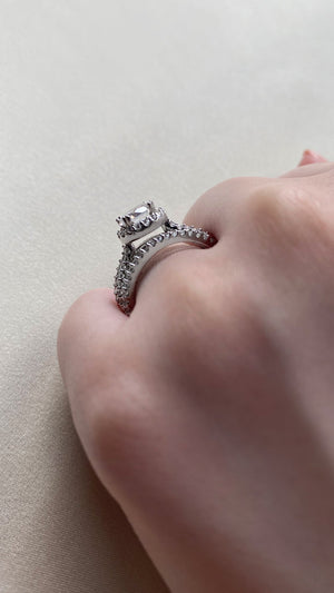 Siobhan Ring 18K White Gold