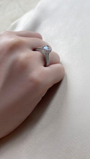 Sofia Ring 18K White Gold