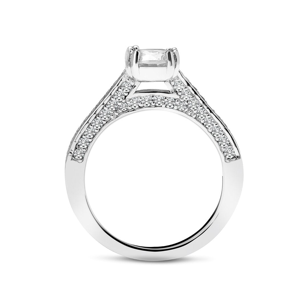 Sofia Ring 18K White Gold