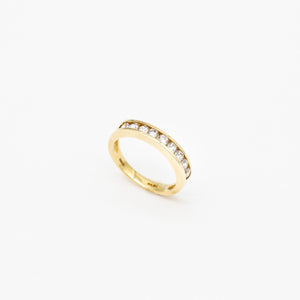 Dottie Eternity Band Yellow Gold